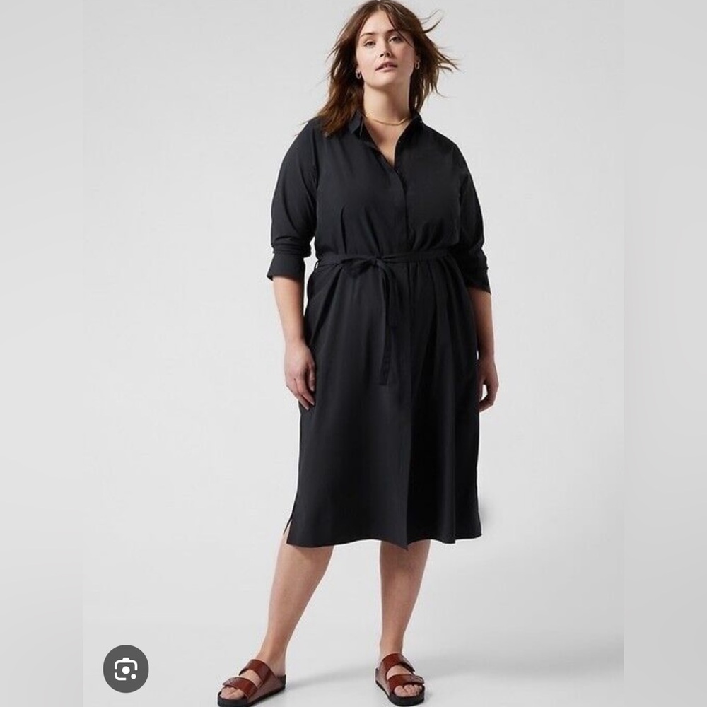 ATHLETA Urbanite Dress In Black Size 3XL NWT